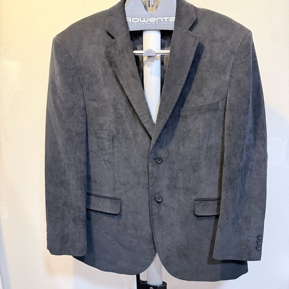 MEZTIZOS Black Corduroy Men's Sport Coat